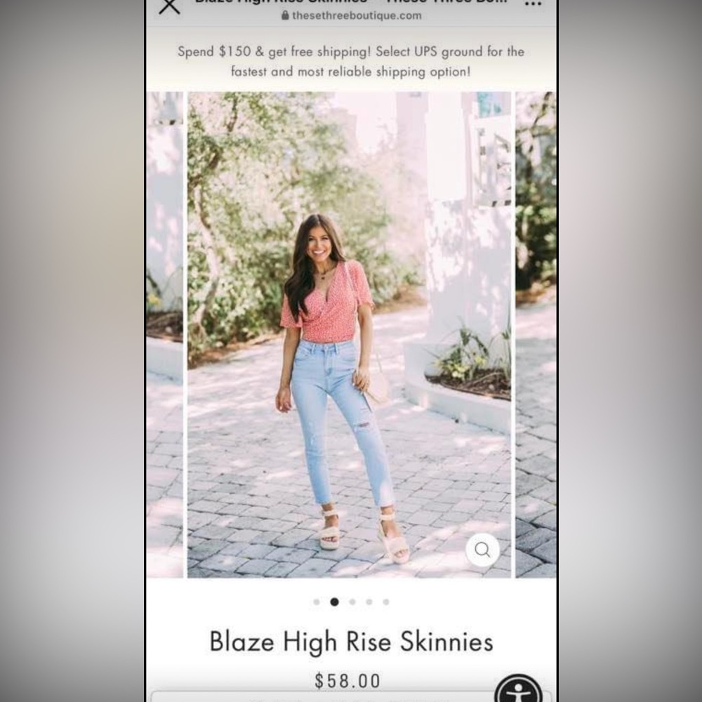 These three boutique jeans